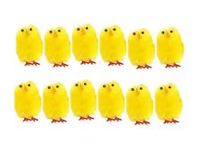 12 Mini Fluffy Easter Chicks