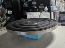 Toshiba Sr-300c Turntable Aluminium Platter and Mat set Japan Rare Item