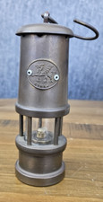 VALE METAL SPINNERS HIRWAUN BRASS MINERS/DAVY LAMP MADE IN WALES