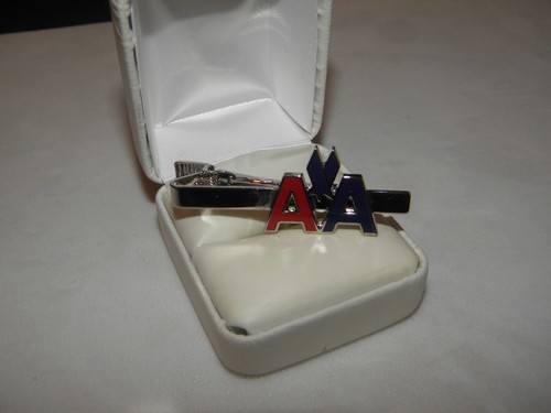 American airline tie bar - american,