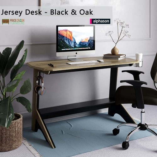 Jersey gaming desk oak and - gaming,