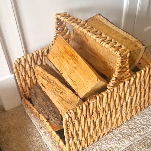 Brown woven wicker - wicker, basket