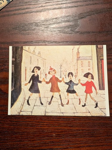 Lowry children playing - children,