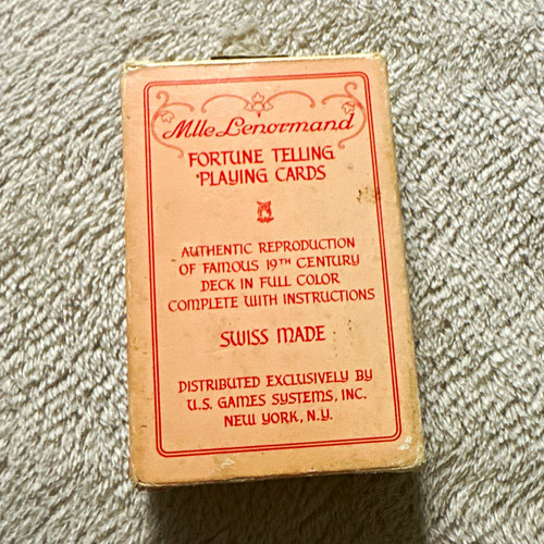 Mlle lenormand fortune - mlle.,