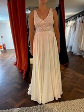 A-line Art Deco Lace Kate Fearnley Wedding Dress UK14