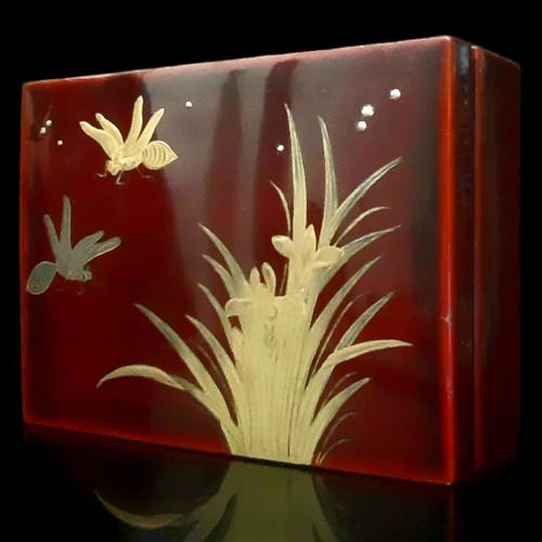 Japanese antique urushi - a,