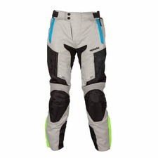 Spada Turini Textile Adventure Touring Motorcycle Trousers Silver
