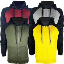 Mens Zipper Hoodie Hooded