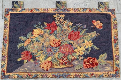 4x2 vintage french aubusson - vintage,