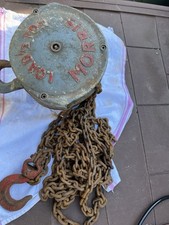 Herbert Morris Vintage Block and Tackle 1/2ton Capacity, Just Needs A Clean Up!