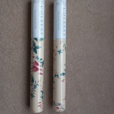2 Matching Rolls of Colefax and Fowler Red Fushia Wallpaper