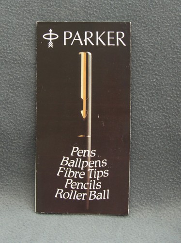 Vintage parker pen catalogue - parker,