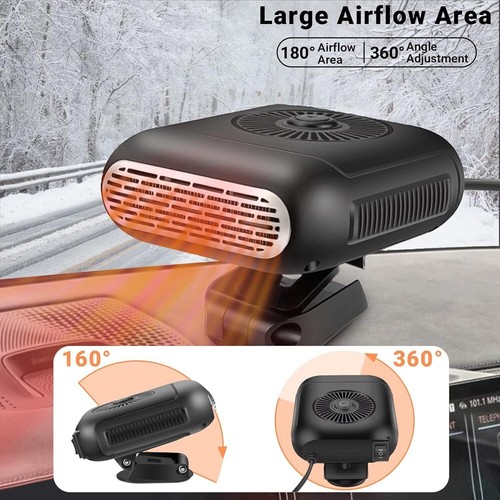 120w car heater 12v windshield - 120w,
