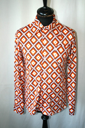 Vintage orange patterned - vintage,
