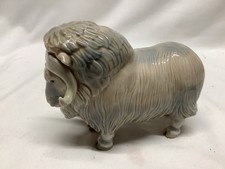 RARE LAPHIN SPAIN RAM SHEEP ANIMAL HAND MADE CERAMIC GLAZED ORNAMENT FIGURINE 15