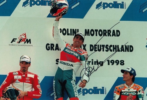 Mick doohan hand signed - doohan,