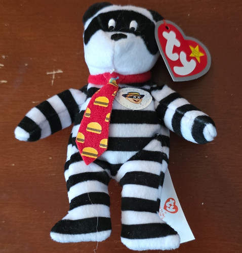 Mcdonald hamburglar bear - ty,