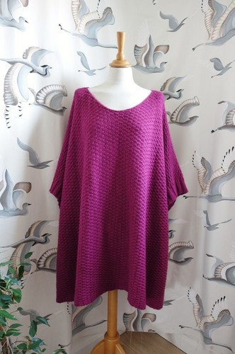 Box2 fuchsia purple wool - /,