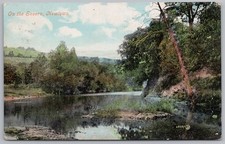 NEWTOWN Montgomeryshire On The Severn Postcard, Postmarked 1906