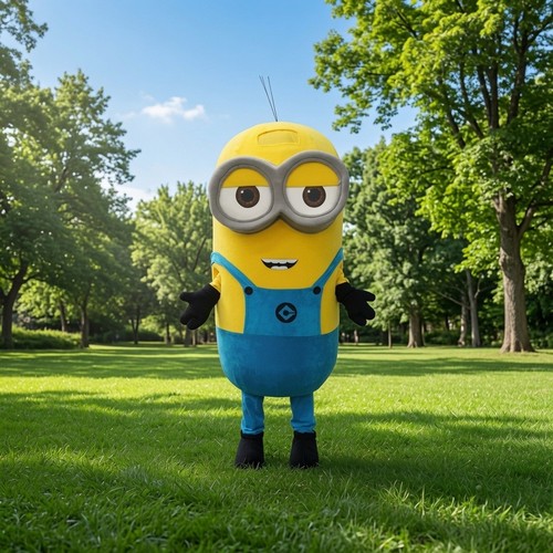 Minion mascot costume - mascot,