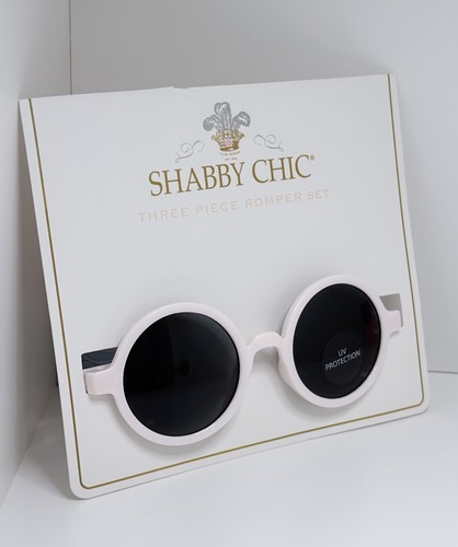 Shabby chic baby sunglasses - baby, uv