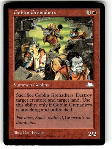 Goblin grenadiers - 1x,
