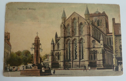 Hexham abbey vintage - abbey.,