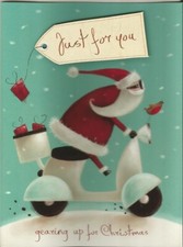 BUDGET XMAS CARD FEATURING