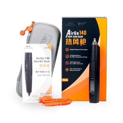 Miniware airgo 140 hot air - hot, gun