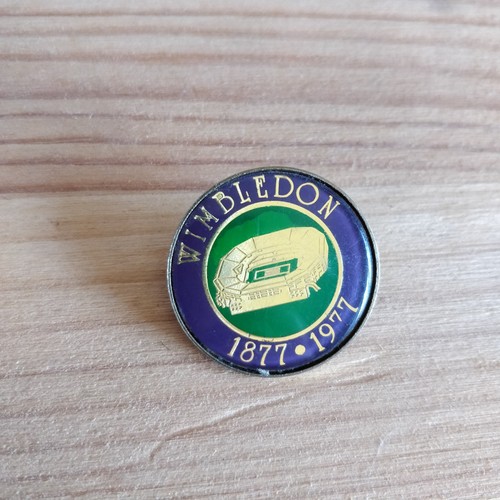 Rare wimbledon lapel - 1877,