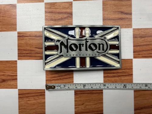 Norton motorcycles belt - motorcycles, buckle