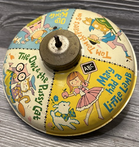 Vintage tin nursery rhymes - vintage,