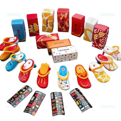 Mini crocs keychain happy meal - happy,