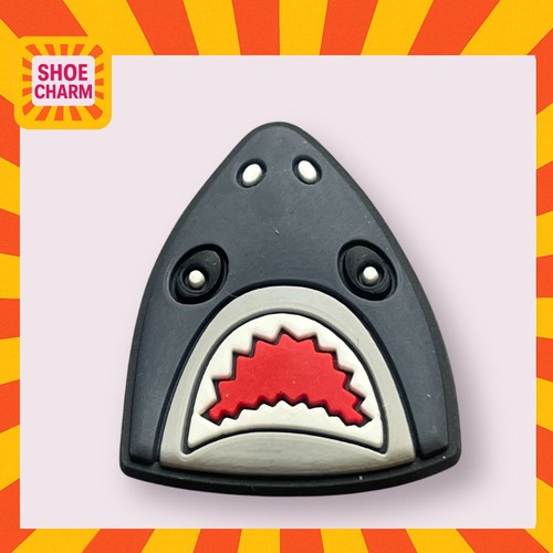 Shark jaws clog shoe charm - shark, |