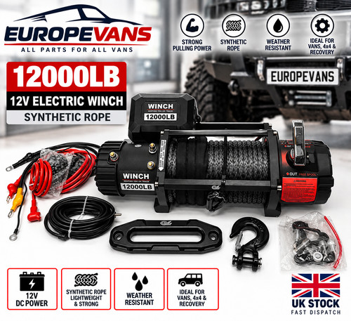 12v electric winch - 12v, 12000lb