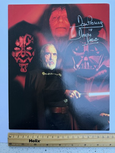 Dave prowse signed autograph - dave,