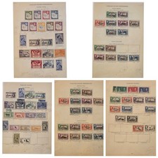 FALKLAND ISLANDS and DEPENDENCIES VF M&U 5 Sides 80+ Stamps €420+