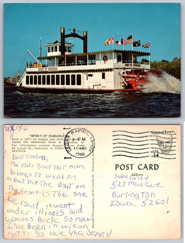 Spirit dubuque riverboat - of,