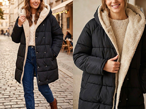 Sinsay quilted coat - , women's