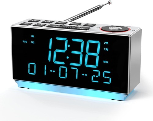 Dab radio alarm clock - &, fm