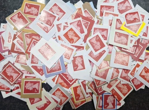 100 1st class red unfranked - 100,
