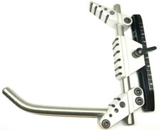 Adjustable metal butt plate