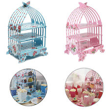 DIY Birdcage Cupcake Stand Cardboard Display Holder for Birthday, Wedding, Party