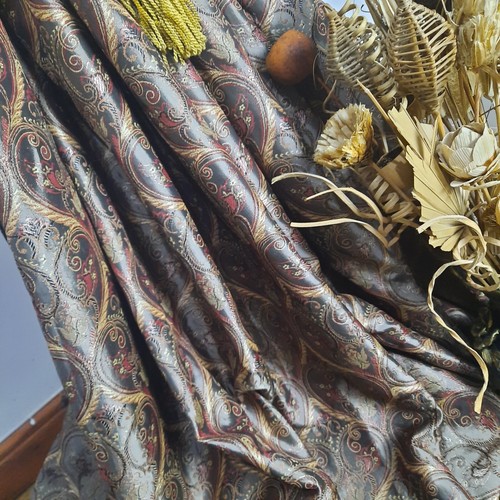 Huge bespoke curtains damask - huge,
