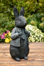 Bronze style garden ornament - bronze,