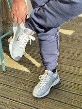 PRADA Americas Cup  UK 9.5 Grey Patent