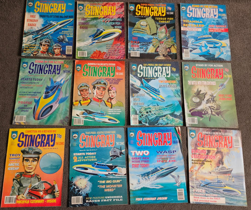Stingray comics job lot 1990s - stingray,
