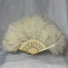 Antique White Ostrich Plume