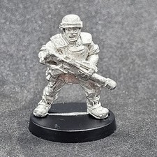 Cadian Shock Troops Metal OOP 1994 Warhammer 40k Imperial Guard Lasgun