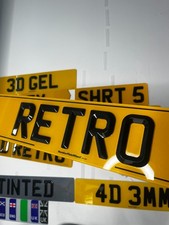 Number Plates - 100% ROAD/MOT